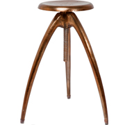 Bar Stool Tripod Copper