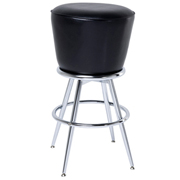 Bar Stool Lady Rock Black