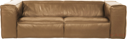 Sofa Franki  Promo Leder COGNAC +Studio Divani