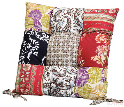 Seat Cushion Patchwork 40x40