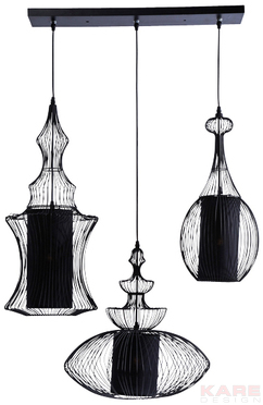 Pendant Lamp Swing Iron Tre