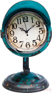 Table Clock Scooter-Light Blue