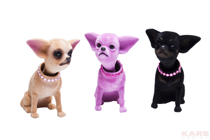 Nodding Figurine Chihuahua Assorted