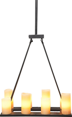 Pendant Lamp Candle Light 8-lite