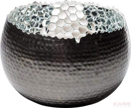 Tealight Holder Uovo Crystal Medium