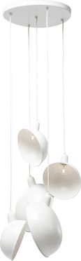 Pendant Lamp Kettle White 5-lite