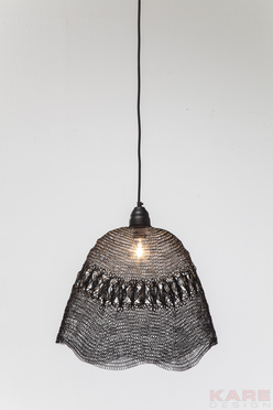 Pendant Lamp Weave Bag Black