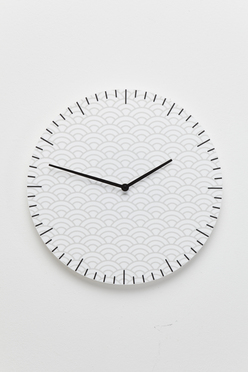 Wall Clock Clouds White ?36cm