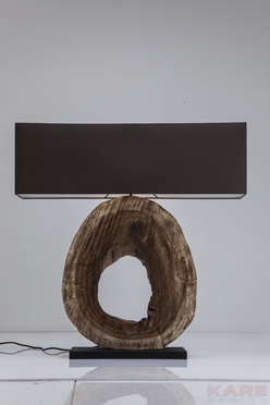 Table Lamp Treering Rectangular