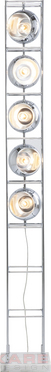 Floor Lamp Tower Chrome 5-lite
