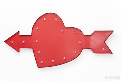 Wall Light Amore Red LED