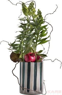 Vase Curve Turquoise 23cm
