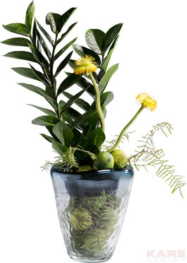 Vase Wave Blue 23cm