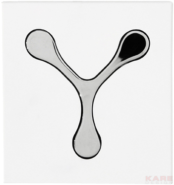 Coat Rack Spoon White Uno