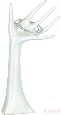 Deco Hand Servus Colour White
