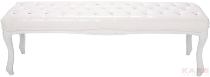 Bench Opulent Shining White