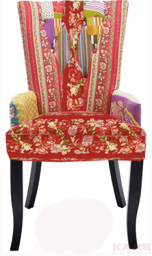 Chair with Armrest Villa Patchwork Surprise