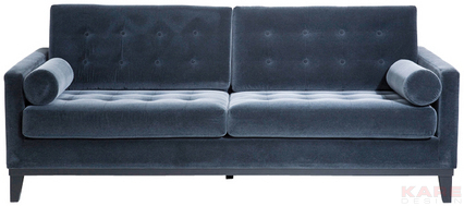 Sofa Casino Dark Grey 3-Seater