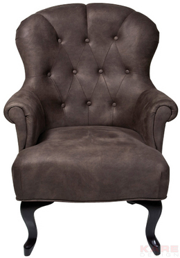 Arm Chair Cafehaus Brown Suede