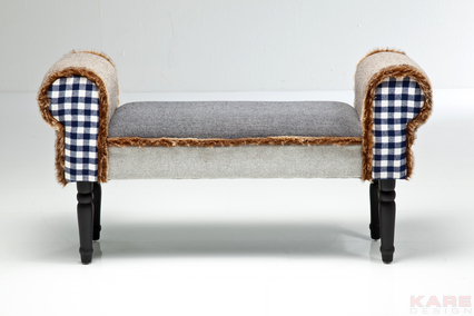 Bench Patchwork Wing Highlands