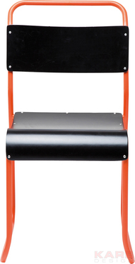 Chair School Black/Orange