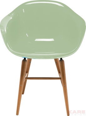 Chair with Armrest Forum Wood Mint