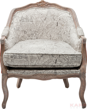 Arm Chair Bound for Paris