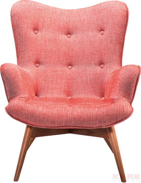 Arm Chair Angels Wings Rhythm Carmine