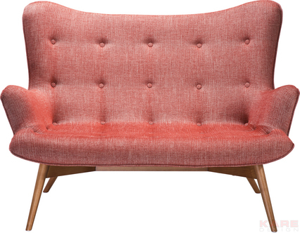 Sofa Angels Wings Rhythm Carmine 2-Seater