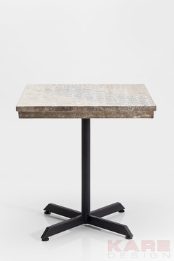 Table Print Range Diagonal Line 72x72cm