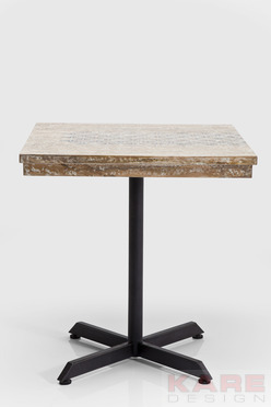 Table Print Range Centre Line 72x72cm