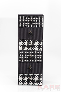 Cabinet Patchwork Pepita 6 Drawers