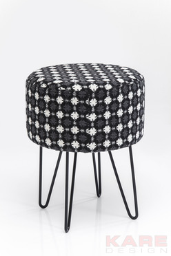 Stool Iceflower ?35cm