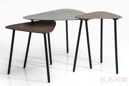Coffee Table Loft Triangle Vintage (3/Set)