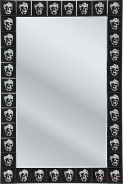 Mirror Skull Movie 120x80cm