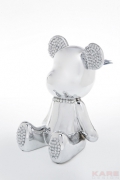 Money Box Funky Bear Crystal Sit