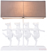 Table Lamp Dancing Cows