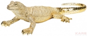 Deco Figurine Lizard Gold Big