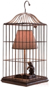Table Lamp Cats Cage