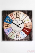 Wall Clock Bistro 80x80cm