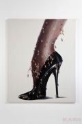 Oil Painting Rebellion Stiletto 170x140cm