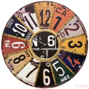 Wall Clock Badge
