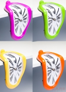 Table Clock Flow Pop Assorted