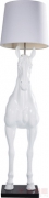 Floor Lamp Standing Horse White