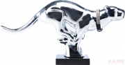 Deco Figurine Panther Chrome