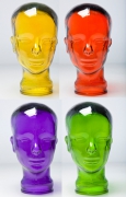 Deco Head Transparent Assorted