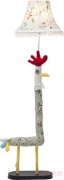Floor Lamp Chicken Flowers