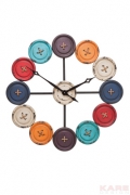 Wall Clock Buttons