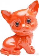 Money Box Caturday Orange