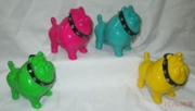 Money Box Bulldog Spike Medium Assorted